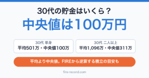30代の貯金はいくら？中央値は100万円。30代単身は平均501万円・中央値100万円、二人以上は平均1,096万円・中央値311万円